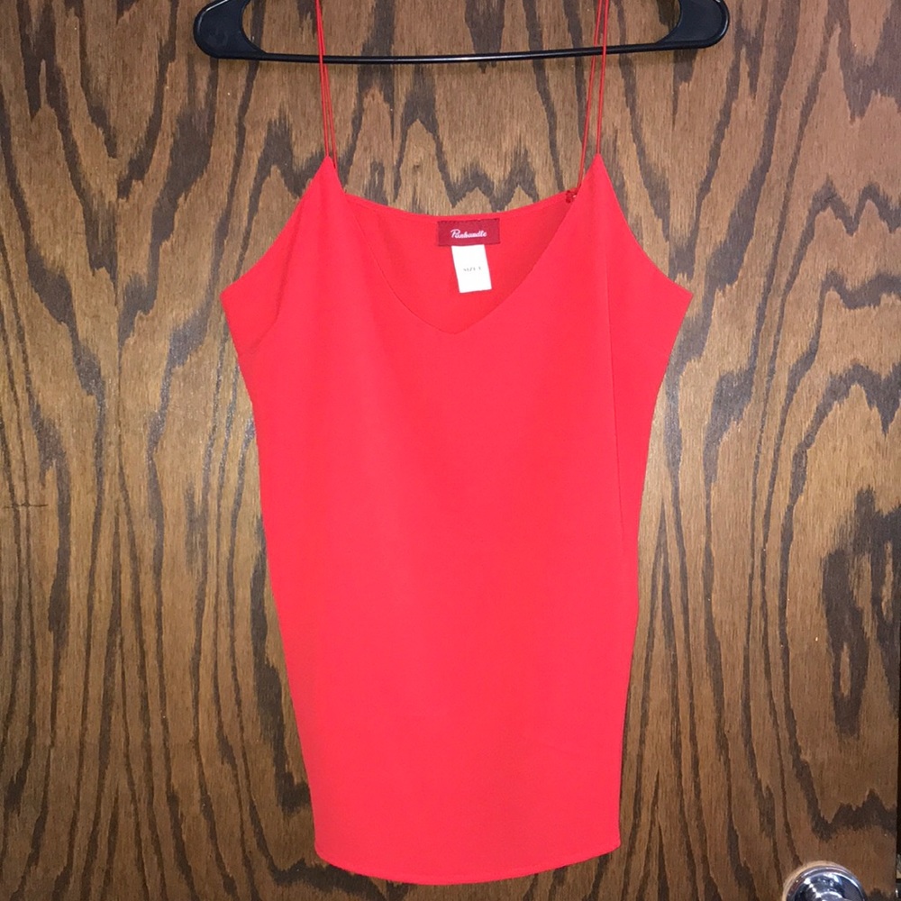Red Panhandle tank